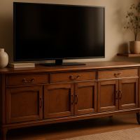 Transformer un vieux buffet en meuble TV