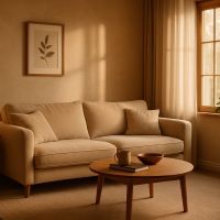 Déco cocooning : oser le ton café-lait