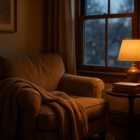 Un coin lecture cosy même sans espace