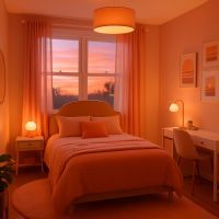 Chambre ado : créez une déco sunset chic